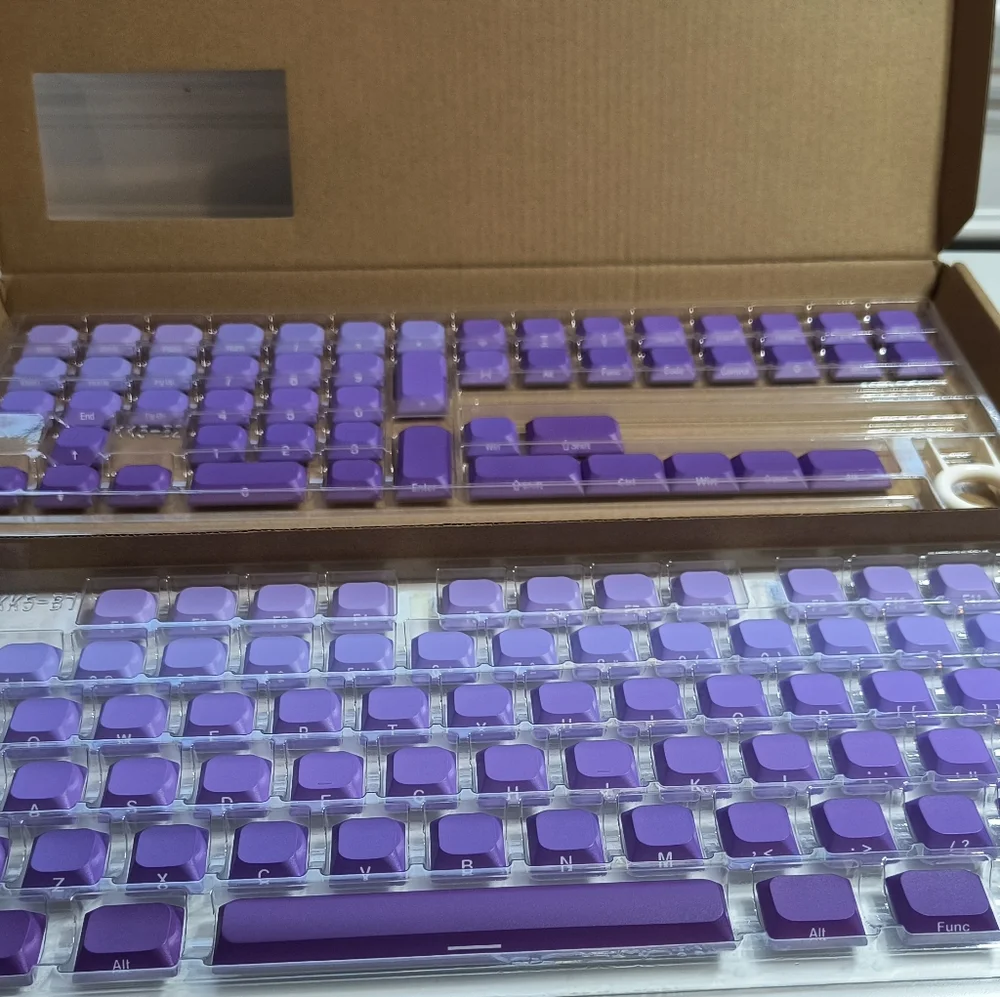 Purple Ombre Keycaps